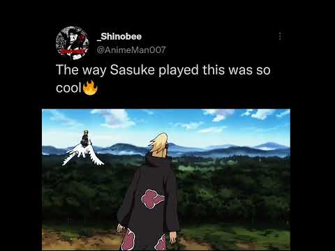 Sasuke Vs Deidara