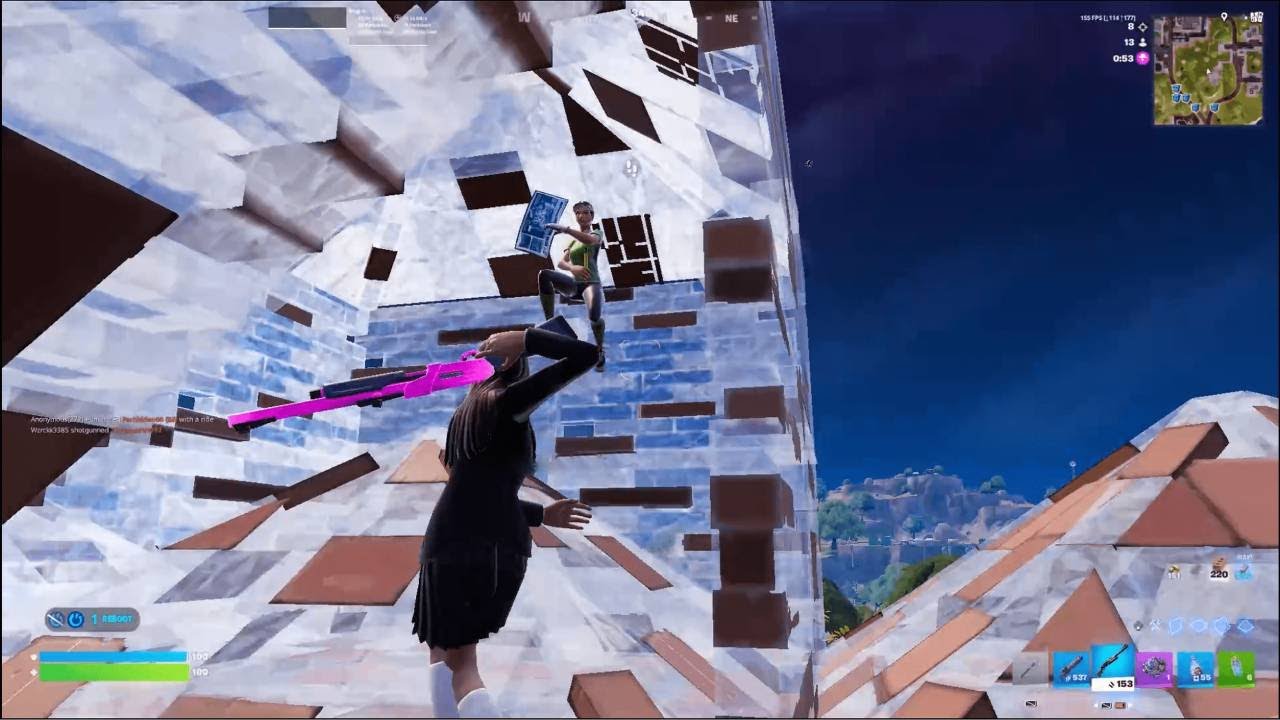 Алмазная строчка (монтаж по Fortnite) + Лучшие настройки контроллера для управления AIMBOT/Piece ...