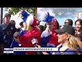France, Morocco fans react to World Cup game