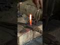 The ASMR of Blacksmithing: Forging Perfection in Every Strike. #shorts #blacksmith #asmr #usa