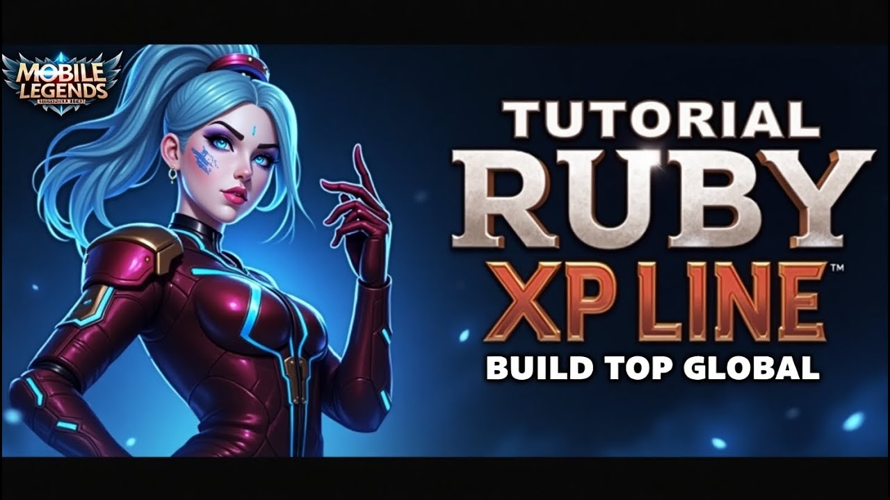 TUTORIAL RUBY XP LINE | BUILD TOP GLOBAL 