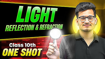 LIGHT REFLECTION & REFRACTION in 1 Shot: Full Chapter (Theory + PYQs)  || Class 10th CBSE