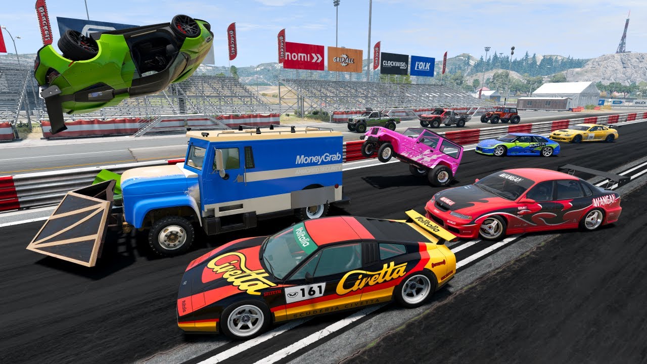 Drag Racing with Random Racecars