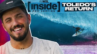 Inside Pro Surfing: The return of 2x World Champ Filipe Toledo at the Lexus Pipe Pro 2025