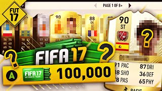 What does 100,000 FIFA Points spent on packs look like? - FIFA 17 ULTIMATE TEAM