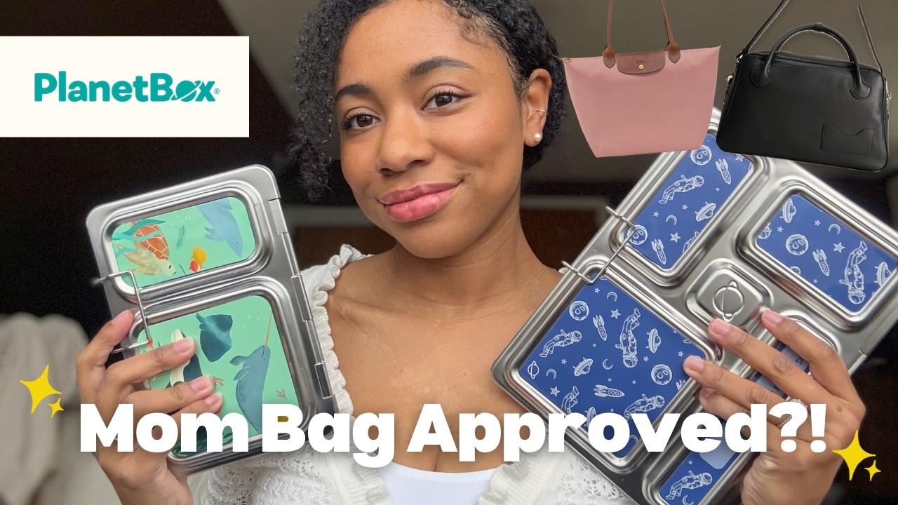 Overstuffing My Bags 😅 Pack 2 Kids’ Lunches + My Essentials | PlanetBox OLEADA & Longchamp Le Pliage