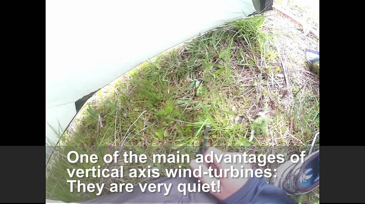 Testing the silence of a 200kW wind turbine