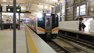 E129系新潟発車!