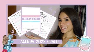 AGENDA 2022 GRATIS PARA IMPRIMIR | PDF, Productividad , Organización