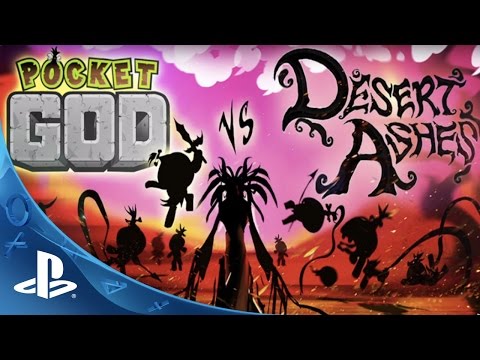 Pocket God vs Desert Ashes Trailer | PS4, PS Vita