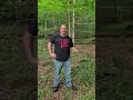 Brother Lewis with a message from the woods. #faith #appilatchianoutdoorswv #strength #nature