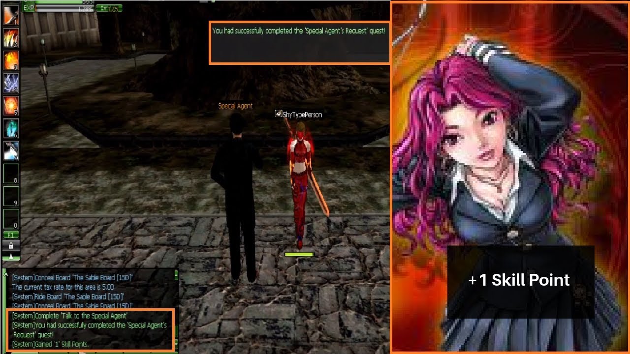 🎮+1 Skill Point Special Agent`s Request RAN Online YouTube