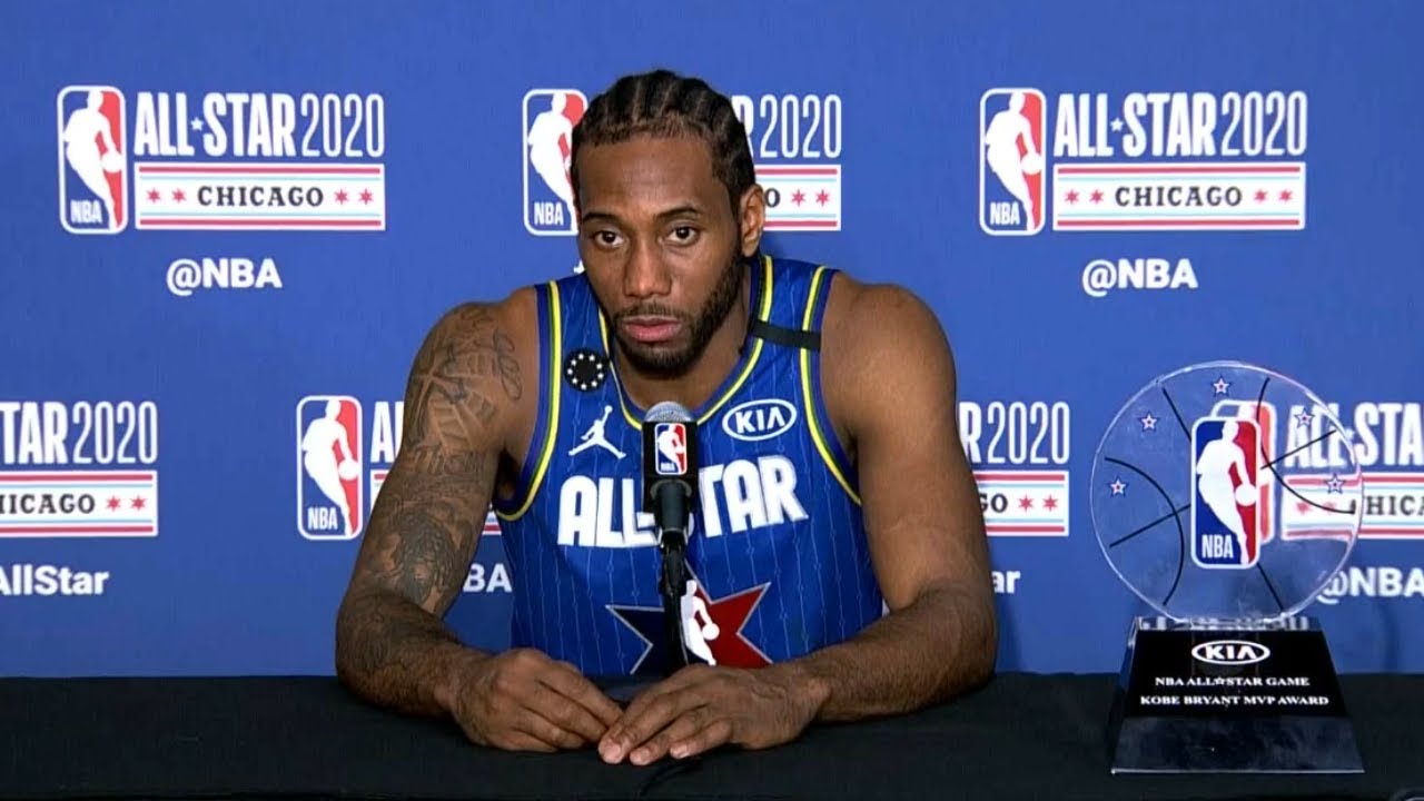 Kawhi Leonard Postgame Interview - 2020 