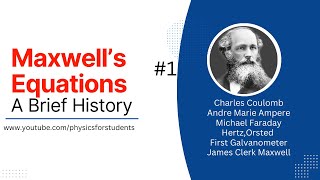 History of Maxwell Equations | Maxwell biography | History of Electromagnetism | James Clerk Maxwell