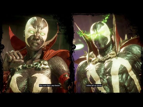 Jacqui Briggs v Spawn - Dialogues - Mortal Kombat 11