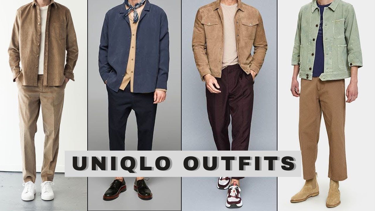 BEST Uniqlo Outfits For Men In 2021 | Uniqlo Style Men | Uniqlo Haul ...