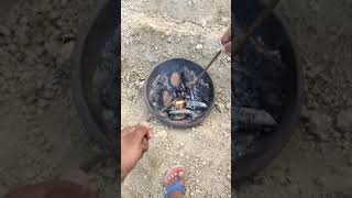 Best Jugad to punch hole in mulching paper 🌱🌱#shorts #farming ##mulchingpaper #advancefarming #farm
