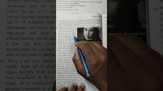 Adolescence and some related problems in Bangladesh 