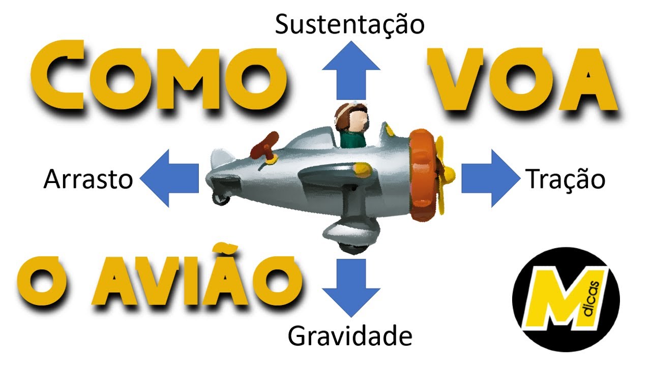 ️ COMO VOA O AVIÃO? | O QUE FAZ UM AVIÃO VOAR? | MUNDO DICAS! - YouTube