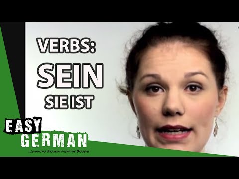 Easy German Verbs - Sein: sie ist