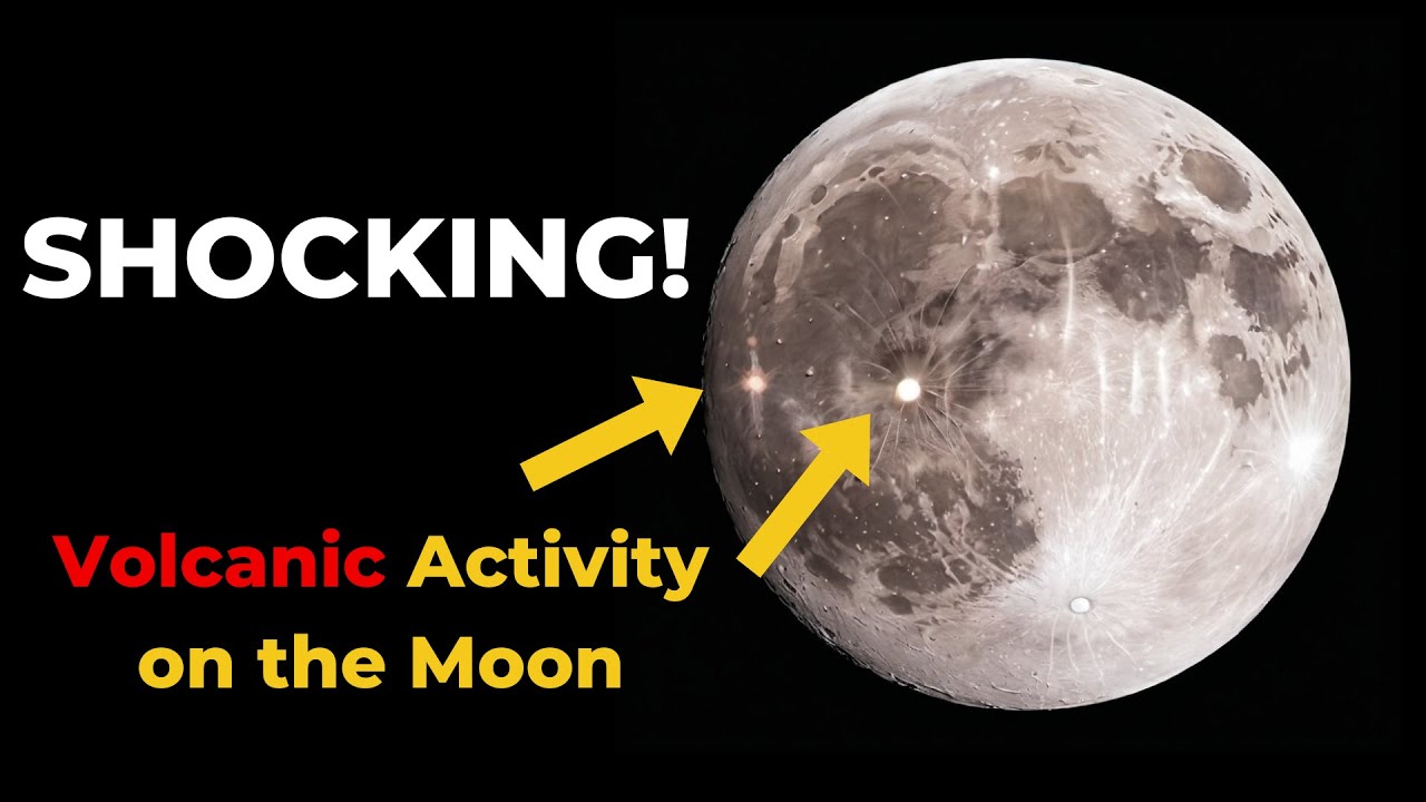 SHOCKING Discovery! Volcanic Activity on the Moon! YouTube