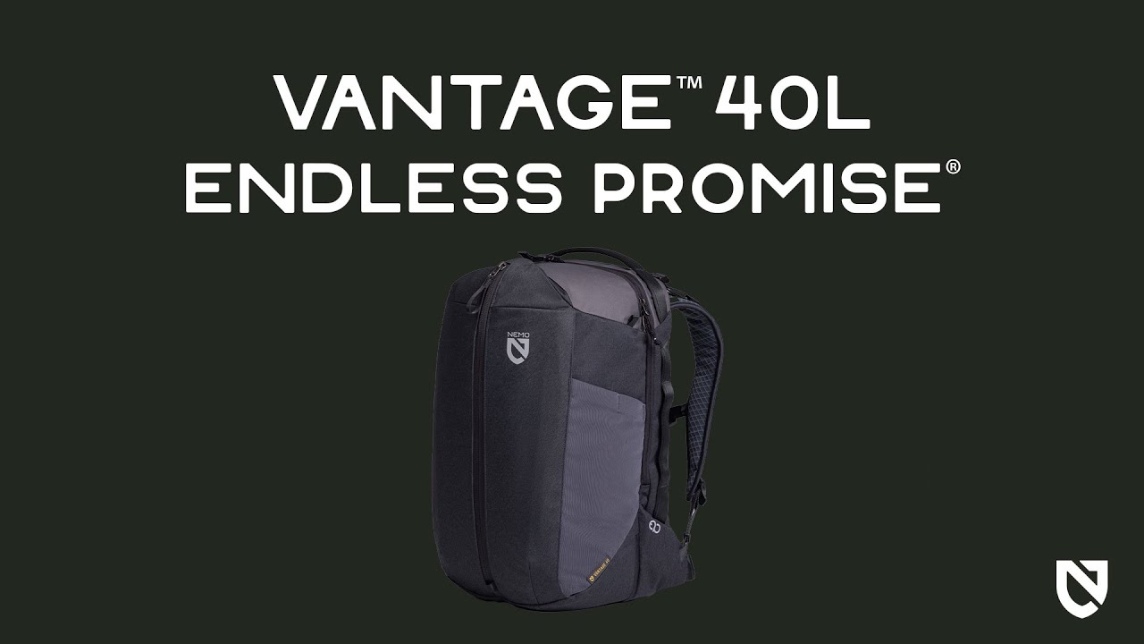 Vantage™ 40L Endless Promise® Overnight Travel Backpack | NEMO