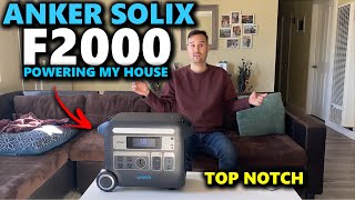 Anker SOLIX F2000 Power Station  Can It Handle Your House? RealLife Test and Simple Review!