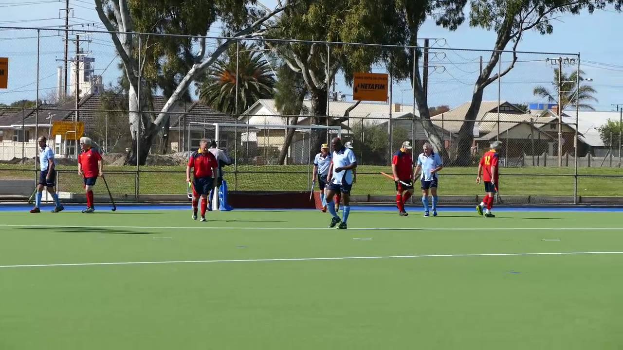 Over 60 Mens Masters Hockey. National championships Adelaide 2016. NSW