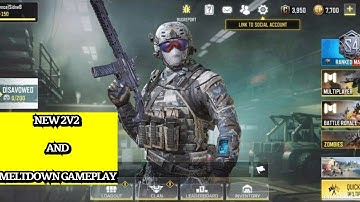 CALL OF DUTY MOBILE NEW 2V2 AND MELTDOWN MAP GAMEPLAY | EXPLORING NEW TEST SERVER..