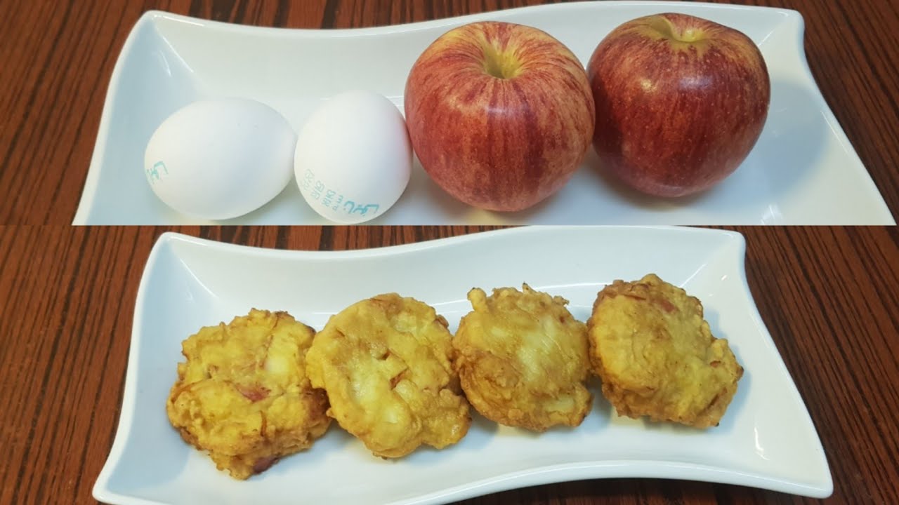 Apple with Egg recipe YouTube