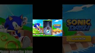 sonic dash 1 @trend-u3f #entertainment #games #gameplay