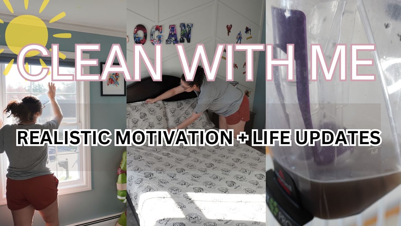 SIMPLE CLEANING MOTIVATION| CARPET DEEP CLEAN+BEDROOM DEEP CLEAN - YouTube