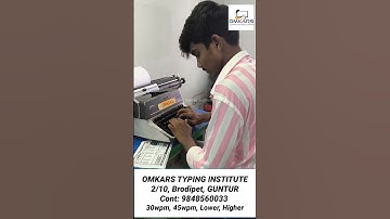 Top Typing Classes For English in Guntur,