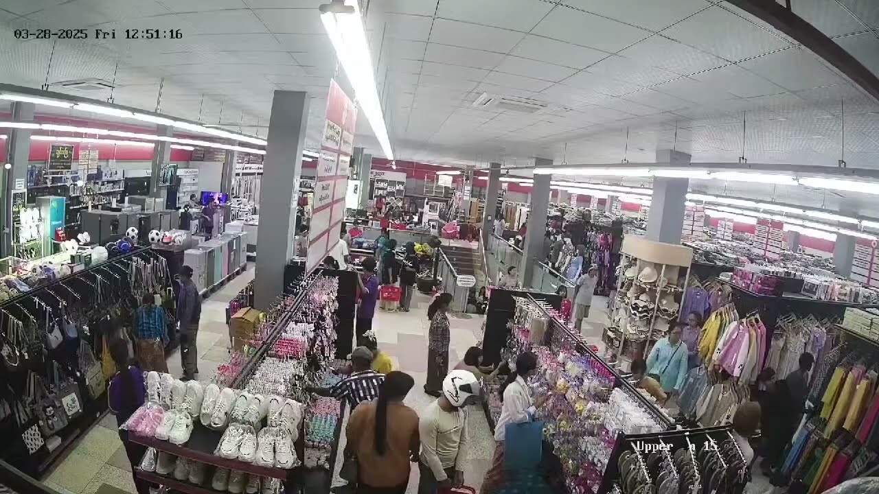 M7.9 Earthquake damages Sein Daung Superstore in Meiktila, Myanmar