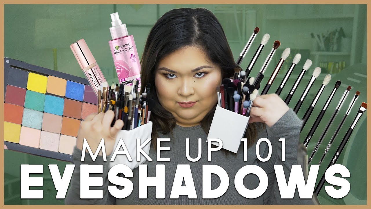 MAKEUP 101 - EYESHADOWS || Just Chab