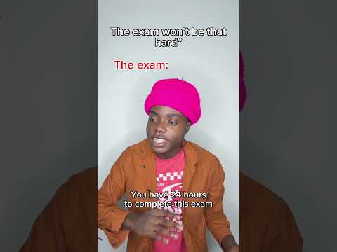 The Exam Is Gonna Cook Me 