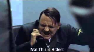 Hitler works at the Krusty Krab