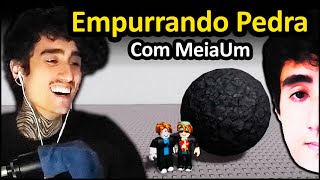 Felps e MeiaUm EMPURRANDO PEDRA ⛰️ Simulador de Sísifo