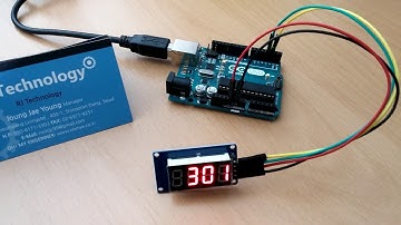 Arduino Uno 로 TM1637 4 Digital 7-Segment 모듈 출력해 보기