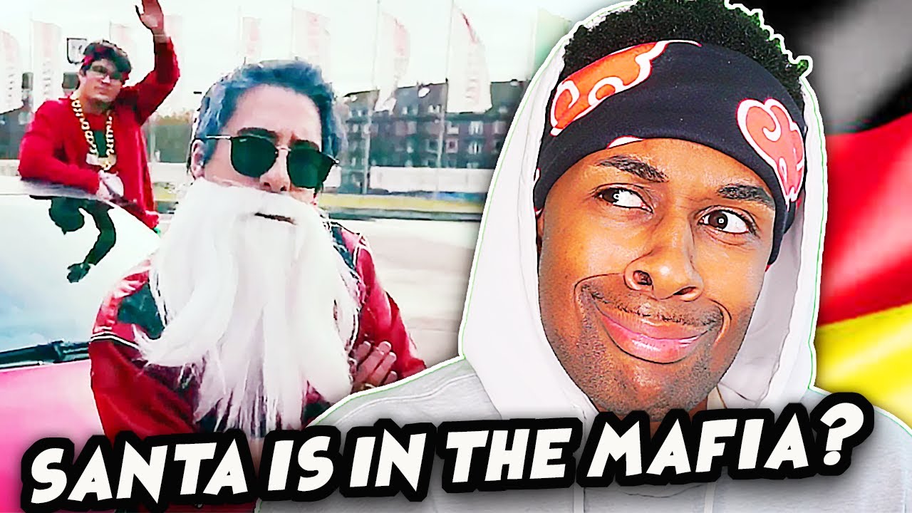 AMERICAN REACTS TO GERMAN YOUTUBER JULIEN BAM | SANTA ist der BOSS (MUSIKVIDEO)