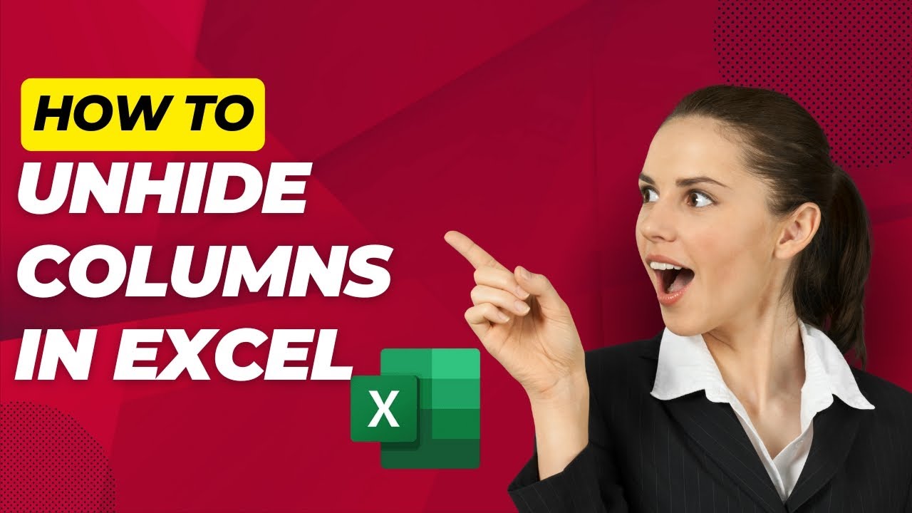 How to Unhide Columns in Excel – Easy Steps! - YouTube