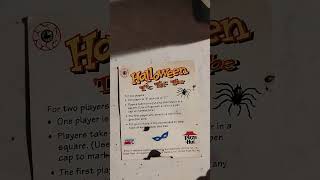 1990s Halloween Pizza Hut Tic-Tac-Toe Toy