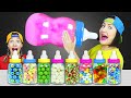 巨大瓶ゼリーチャレンジ Mukbang ピカポッキー日本語