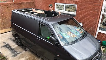 ** MY VW CAMPER CONVERSION BUILD ** #10 Fitting a POP TOP !!!!!!