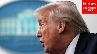 'We're Not Promoting': Trump Touts Economy, But Says 'People Are Listening To The Fake News'