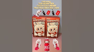 ✨Unboxing LABUBU Coca Cola POP MART Blind Box Case 5!💖#labubu #cola #popmart #blindbox #cute #lisa