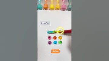 Draw a straight line from 1 to 9 #drawing #art #quiz #shorts