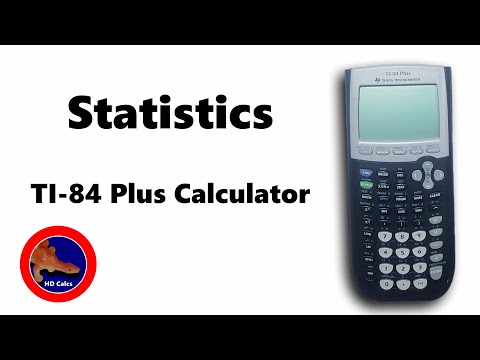 TI-84 PlusCalculatorで統計を使用する方法