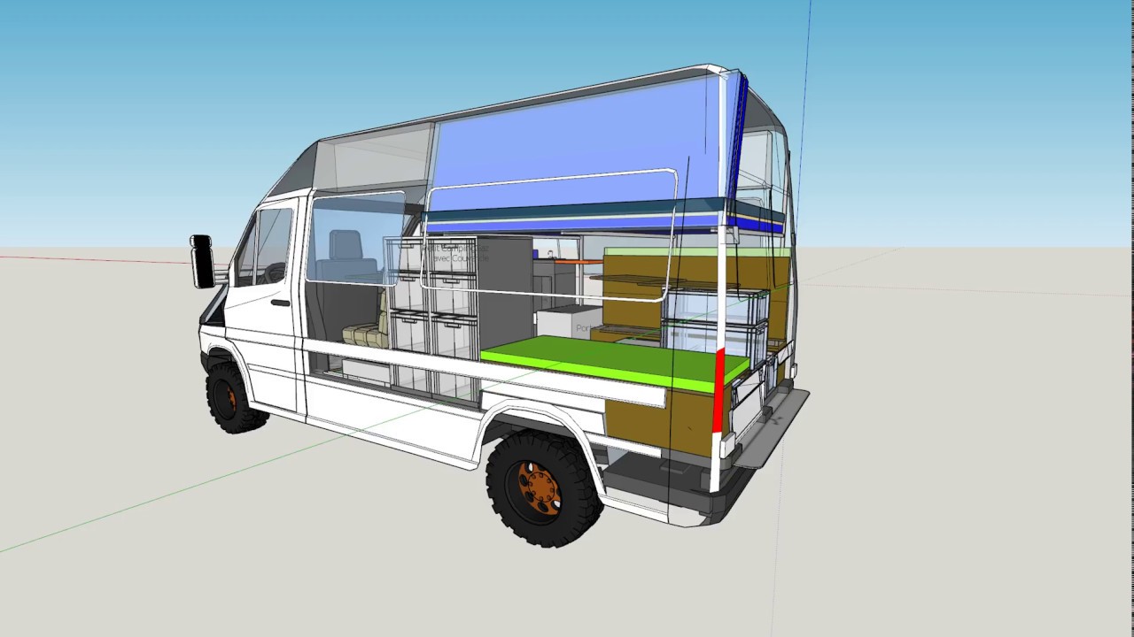 ford transit sketchup