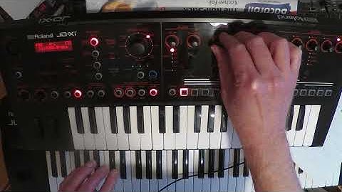 Billie Jean {part two) Roland JD-Xi tutorial - making a backing track for Michael Jackson